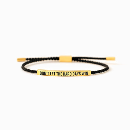 🔥LAST DAY 49% OFF - Don't Let The Hard Days Win Tube Bracelet
