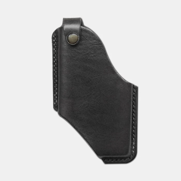 Men 6.5 Inch Leather Waist Belt Bag
