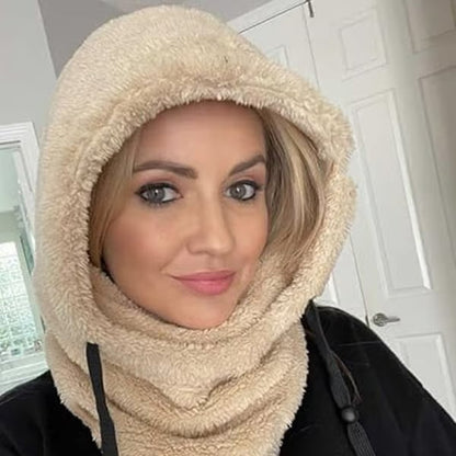 🔥2024 HOT SALE 49% OFF🔥 - Winter Outdoor Sherp Hooded Sports Windproof Mask⛷️