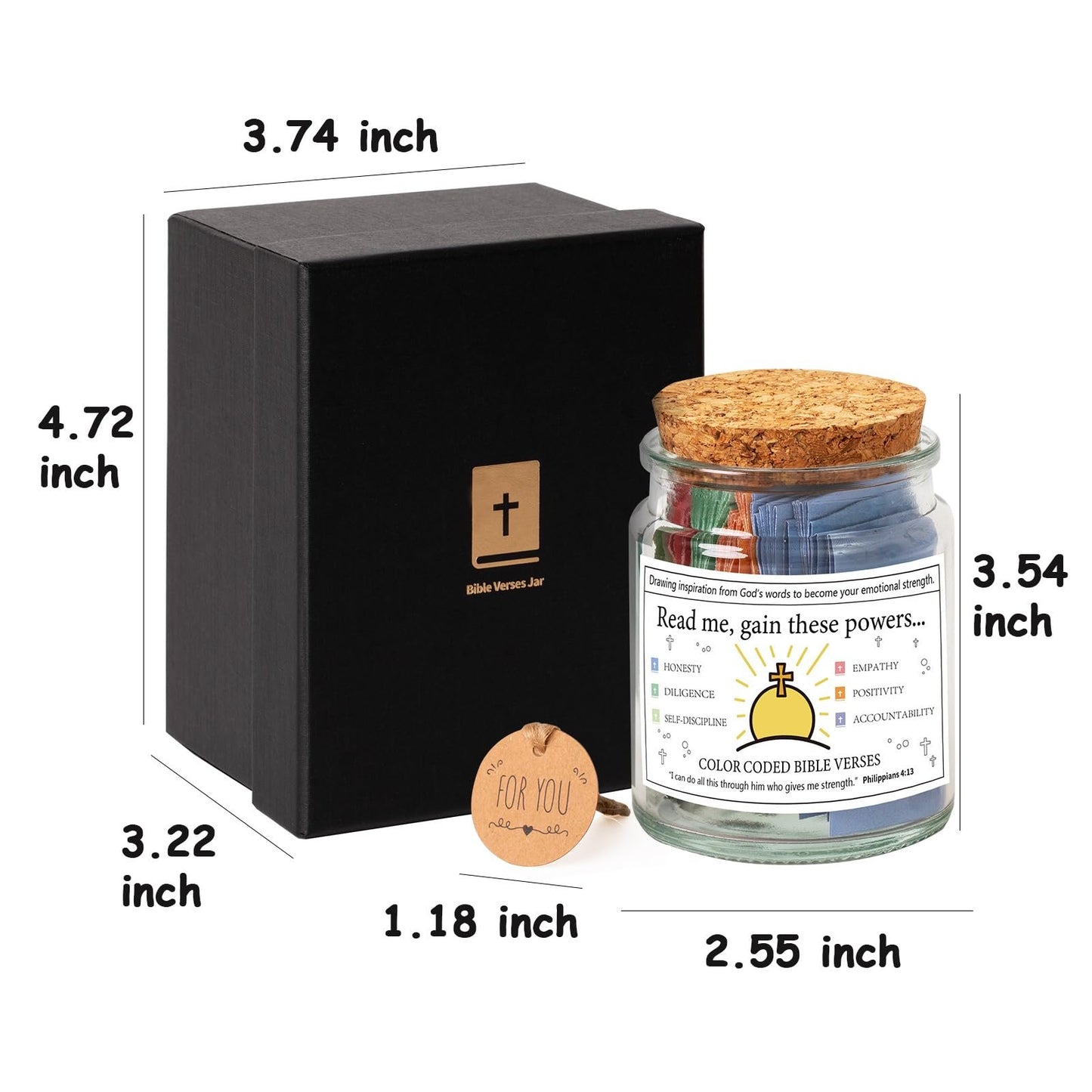 Best Gift 49% OFF🎁2024 NEW SALE🔥Bible Verses in a Jar