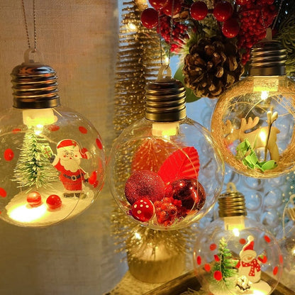 🎄Last Day 49% OFF - 🎅Christmas Tree Decoration Glow Balls