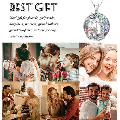 Last Day 49% OFF--🎁S925 Sterling Silver Tree of Life Sisters Necklace