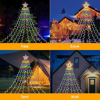 ✨Last Day Promotion 49% OFF - ⭐Outdoor Waterfall Star String Light