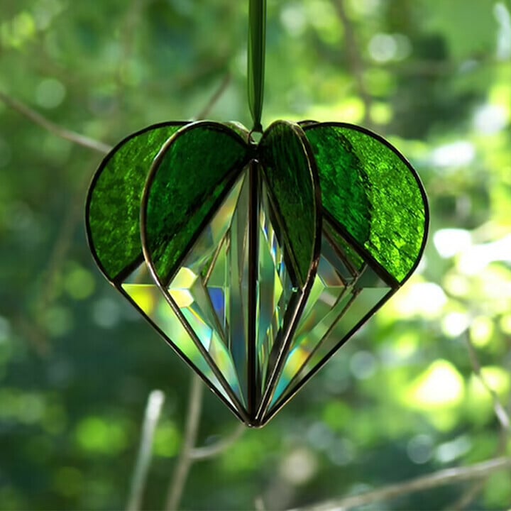 🔥 Summer SALE-60%OFF 🔥 Multi-sided Heart Colourful Decoration