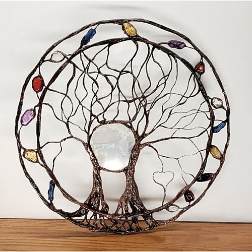 🎁2024 New Year Hot Sale🎁49%  Circle of Life Garden Wall Art, The Moon Huggers