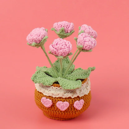 🔥Last Day 49% OFF - Tulip Potted Plants Crochet Kit🌷
