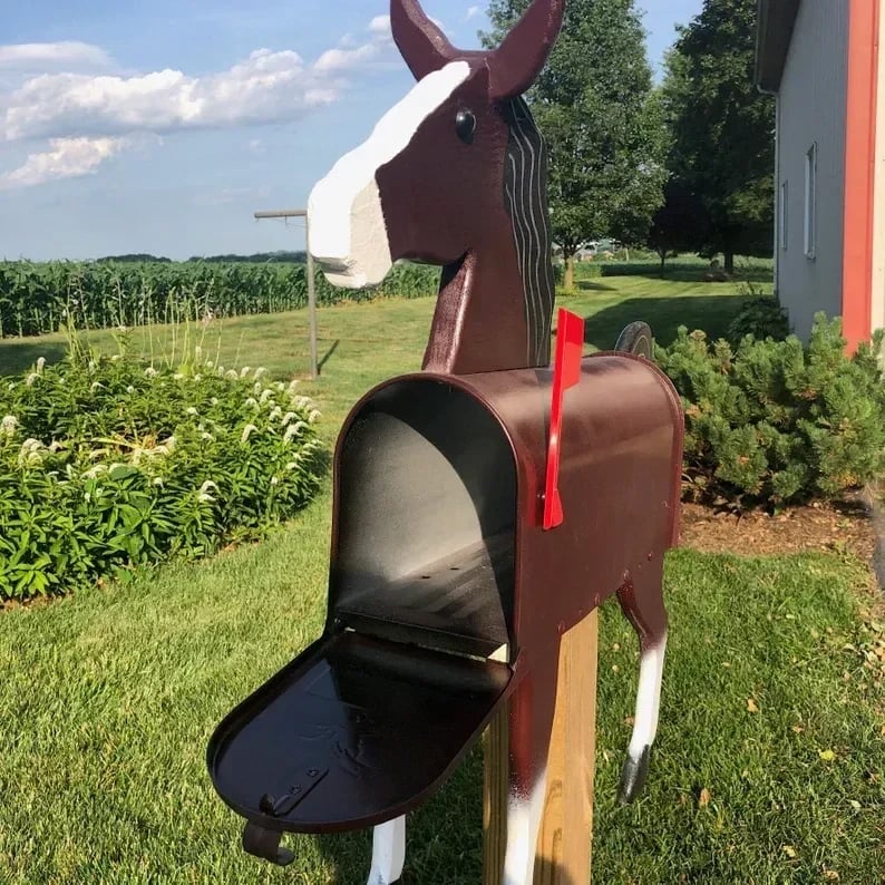 📮FARM ANIMAL MAILBOXES