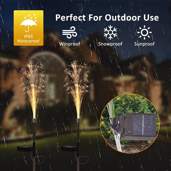 🔥LAST DAY 49% OFF - Waterproof Solar Fiber Optic Lights