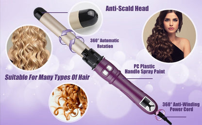 Last Day Promotion 49% OFF - 🔥SmartWave Automatic Rotating Curler