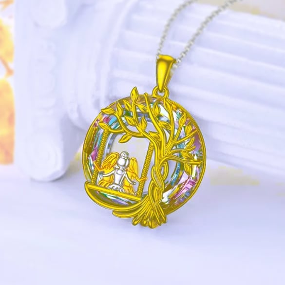 Last Day 49% OFF--🎁S925 Sterling Silver Tree of Life Sisters Necklace