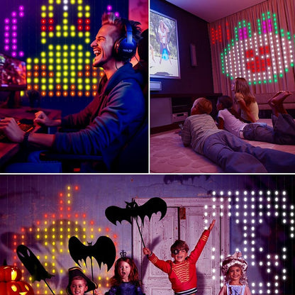 ✨This Week's Special Price $35.99💥🎁Color Waves LED Curtain Sync Lights