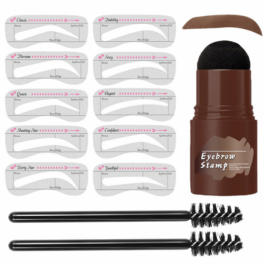 (🎁2024 New Year Hot Sale🎁)🔥 49% OFF-Perfect Brows Stencil & Stamp Kit