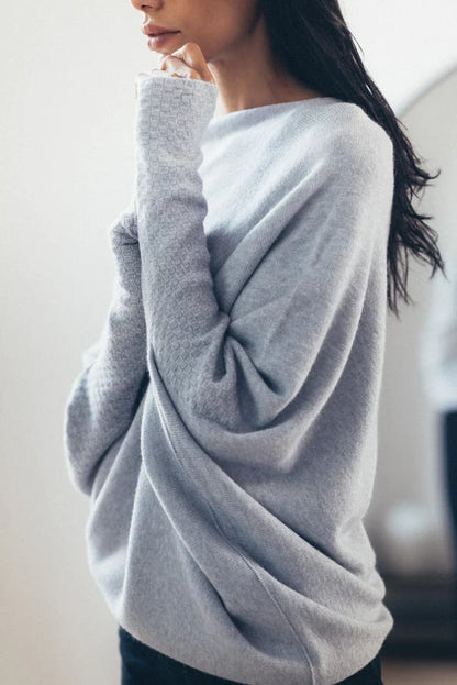🔥LAST DAY 49% OFF - Asymmetric Draped Jumper (Buy 2 Free Shipping)