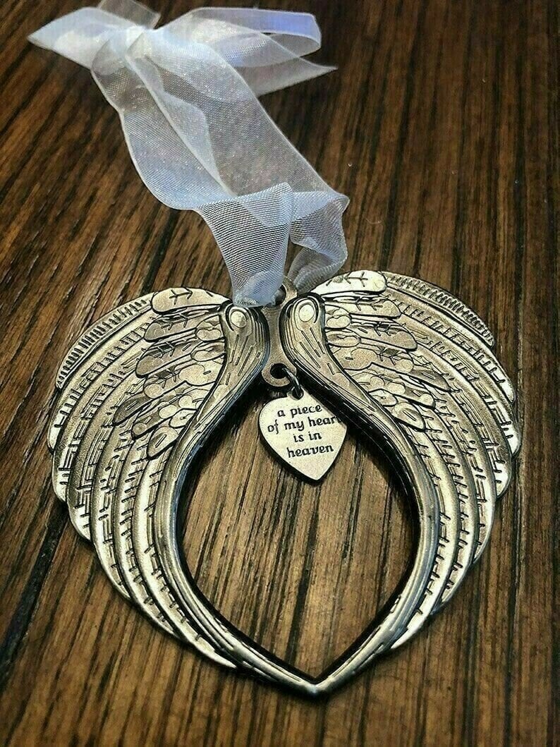 Christmas Ornaments Angel Wings - Memorial Christmas Gift💖