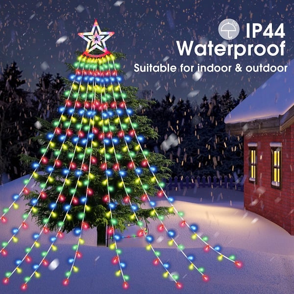 ✨Last Day Promotion 49% OFF - ⭐Outdoor Waterfall Star String Light