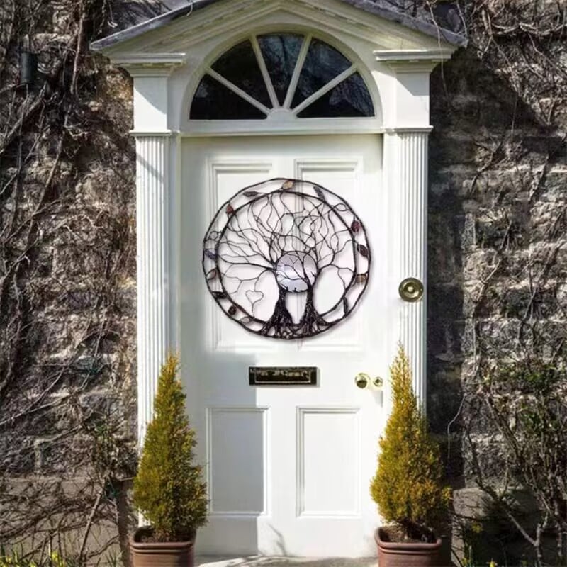 🎁2024 New Year Hot Sale🎁49%  Circle of Life Garden Wall Art, The Moon Huggers