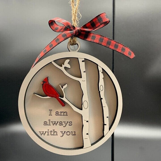 🎁Last Day 49% OFF⇝💓"We Are Always With You"- Handmade Memorial Ornament With Cardinals