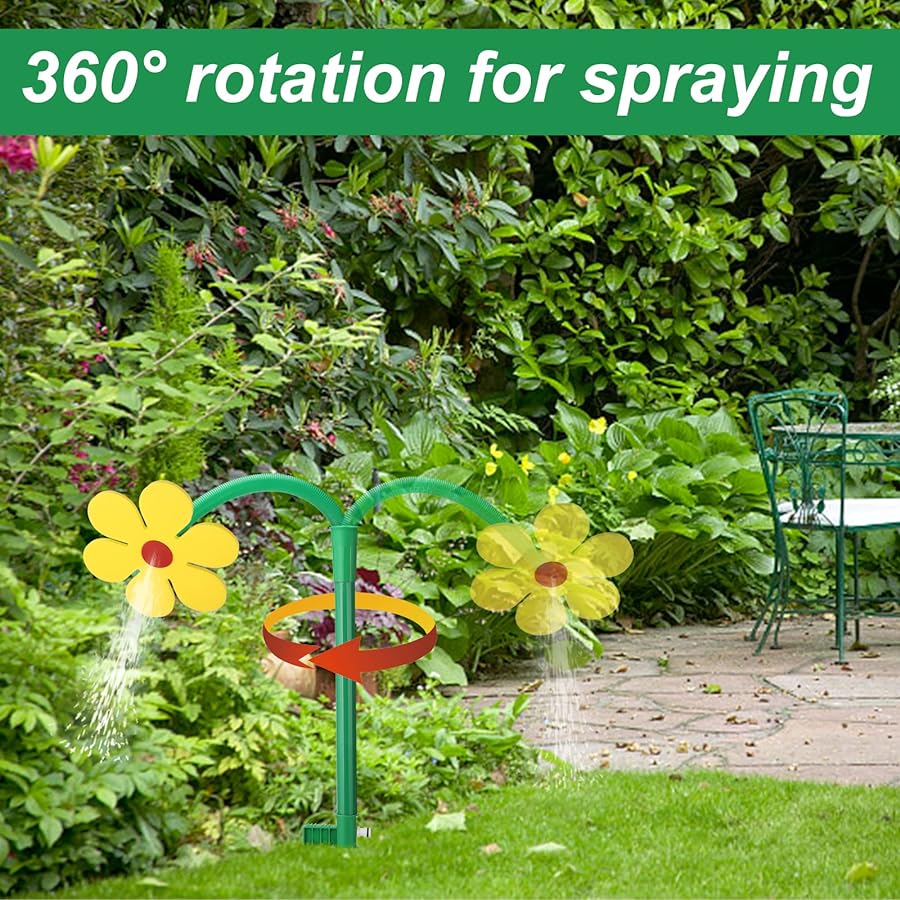 🔥LAST DAY 49% OFF🤣Crazy Dancing Flower Water Sprinkler