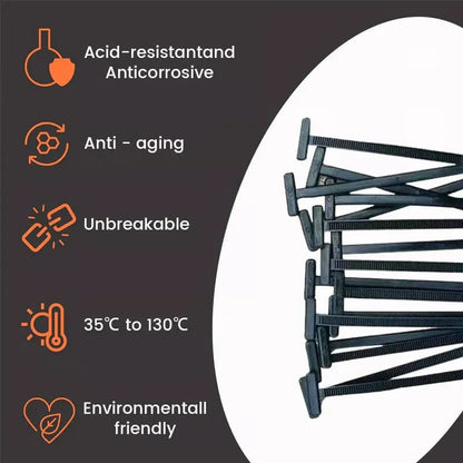 🎁Last Day 49% OFF- 🚗100pcs Nylon Universal Cable Tie Buckle