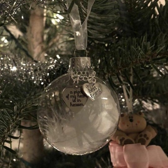 🔥LAST DAY 49% OFF - A Piece of My Heart Is In Heaven Memorial Ornament