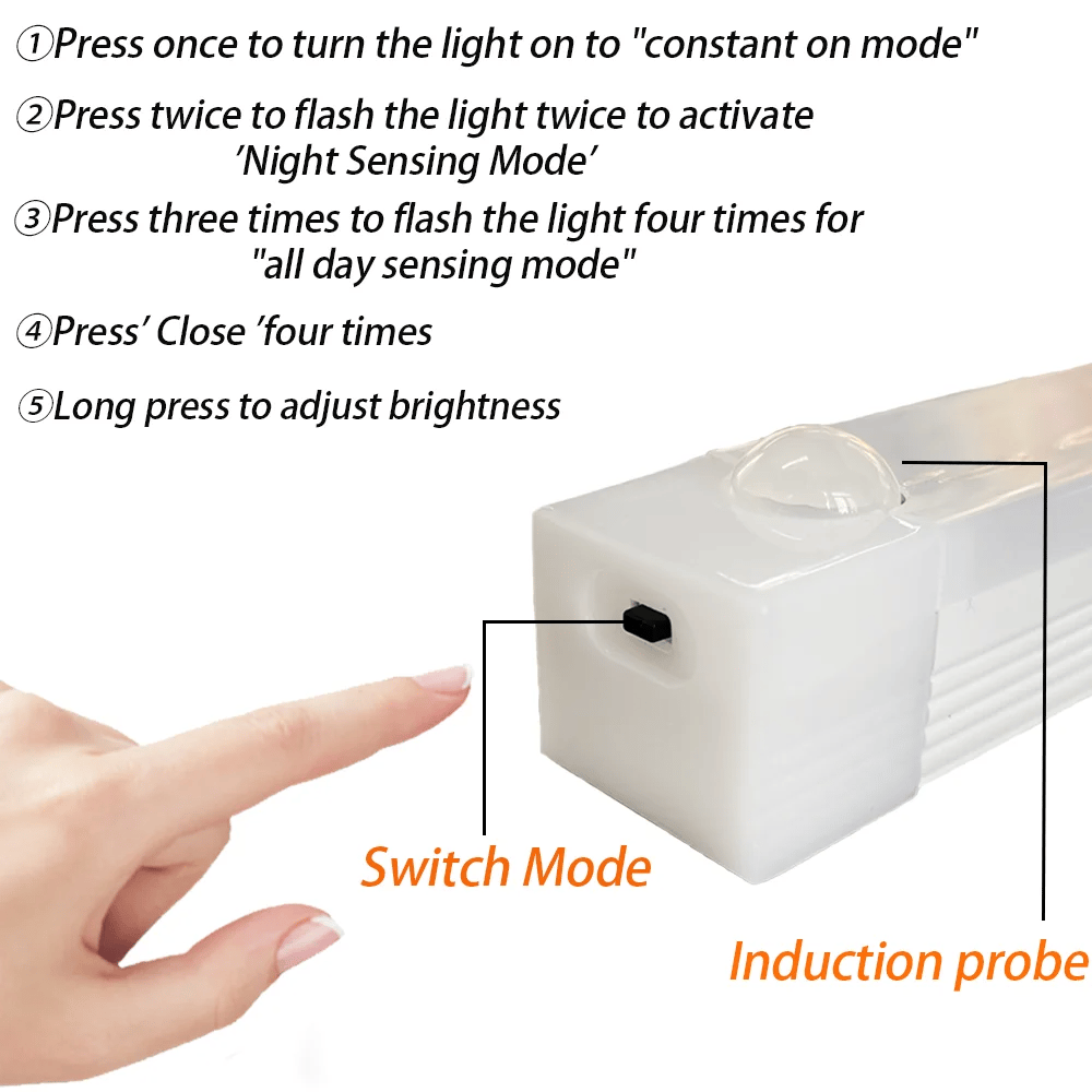 🔥🔥NEW YEAR SALE 49% OFF💡Punch-free Smart Sensor Magnetic Rechargeable LED Lights