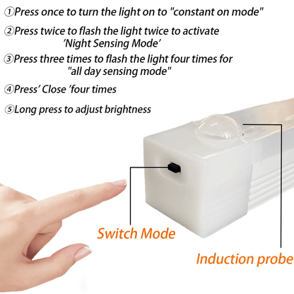 🔥🔥NEW YEAR SALE 49% OFF💡Punch-free Smart Sensor Magnetic Rechargeable LED Lights