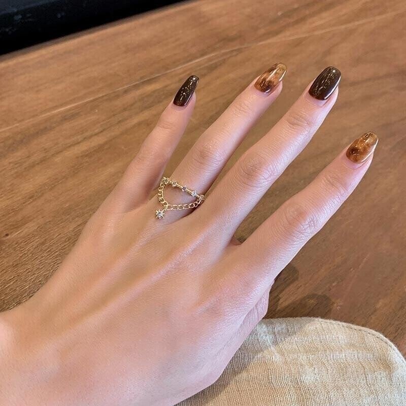 (🎅Early Valentine Sale - Save 49.99% OFF🎁)'Winter Star' Crystal Ring