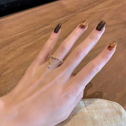 (🎅Early Valentine Sale - Save 49.99% OFF🎁)'Winter Star' Crystal Ring