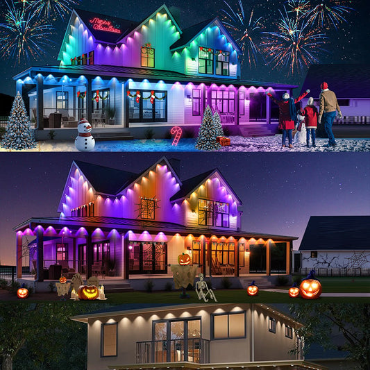 🎁Last Day 49% OFF - Smart Rainbow LED Permanent Outdoor Light - Smartlight