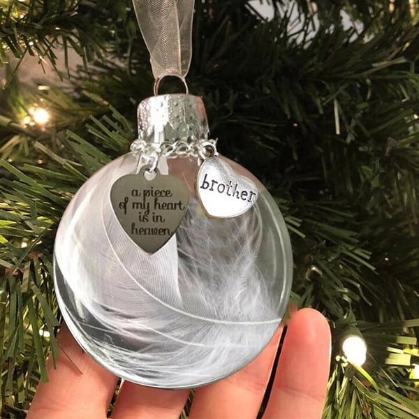 🔥LAST DAY 49% OFF - A Piece of My Heart Is In Heaven Memorial Ornament