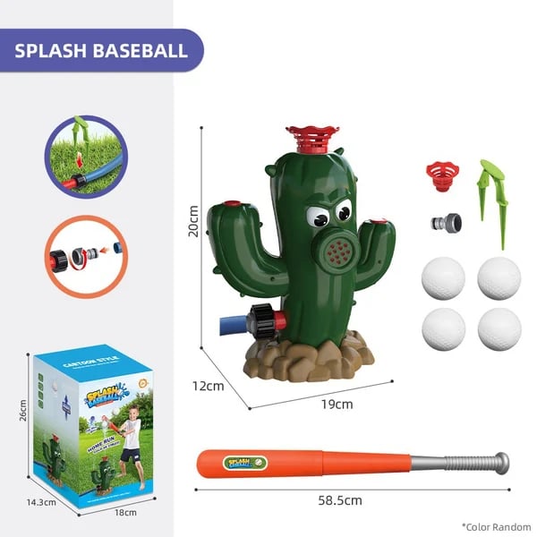 🔥Last Day 49% OFF - Water Sprinkler Baseball Toy