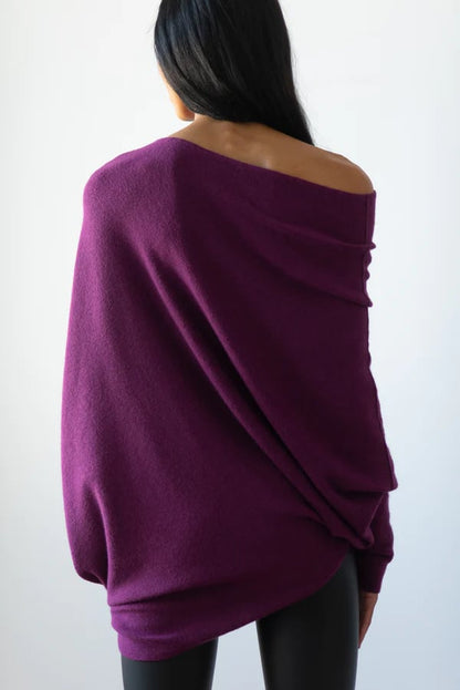 🔥LAST DAY 49% OFF - Asymmetric Draped Jumper (Buy 2 Free Shipping)