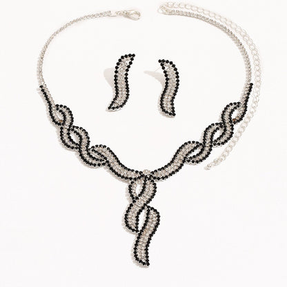 Vintage serpentine jewelry set