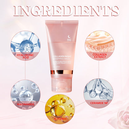 ❄️Winter Discount Frenzy Promotion-49% OFF-💖Collagen Night Wrapping Mask