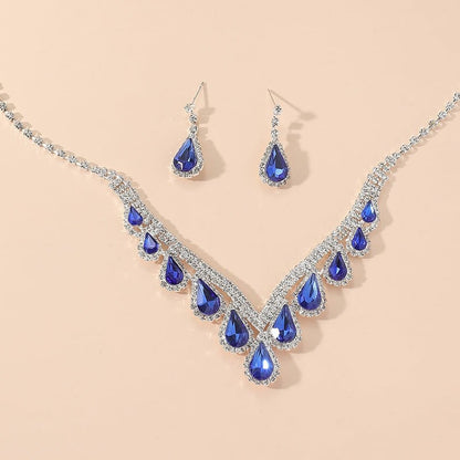 Sapphire elegant set