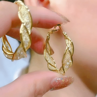 🔥LAST DAY 49% OFF -💕-S925 Fashion Twist Earrings