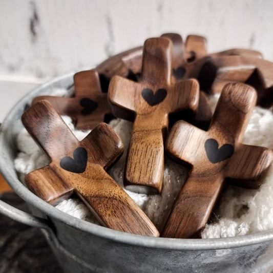 🔥⏰Last Day Promotion - 💗Handmade Cross My Heart - Encouragement Gift💝