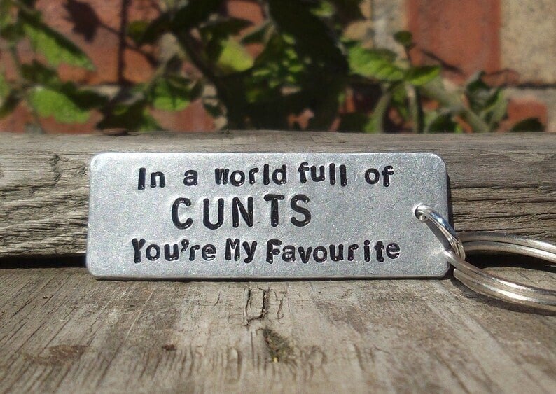 🔥🔥HOT SALE NOW- In A World Full of CUNTS You're My FAVOURITE Funny Gifts