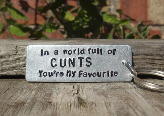 🔥🔥HOT SALE NOW- In A World Full of CUNTS You're My FAVOURITE Funny Gifts