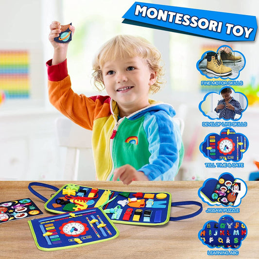 🔥LAST DAY 49% OFF -🔥Felt Learning Board Busy Board