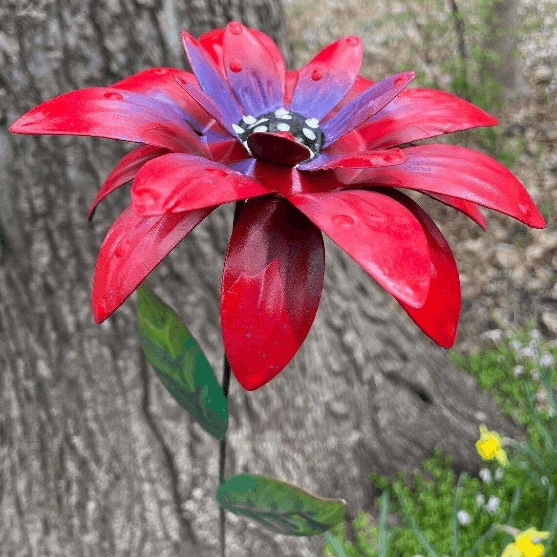 ✨This Week's Special Price $8.98💥Metal Flowers Garden Stakes
