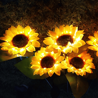 🌻Solar Powered Sunflower Outdoor Garden Light🌻