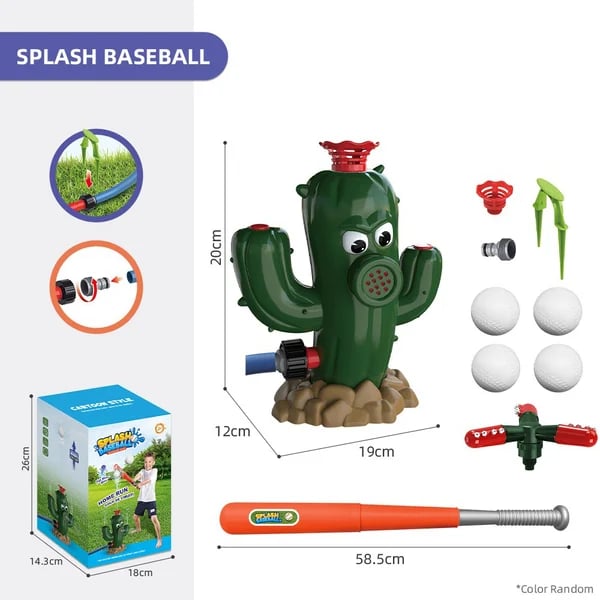 🔥Last Day 49% OFF - Water Sprinkler Baseball Toy