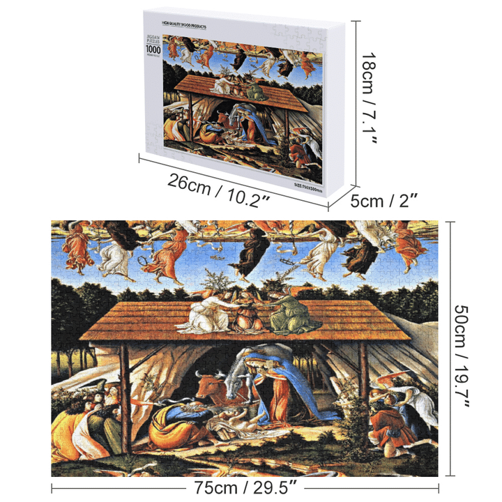 The Mystical Nativity 500/1000 Piece Jigsaw Puzzle