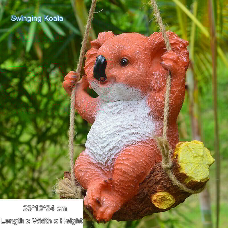 Swinging Animal Garden Ornament