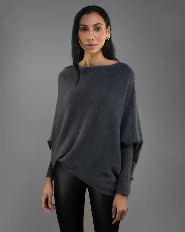 🔥LAST DAY 49% OFF - Asymmetric Draped Jumper (Buy 2 Free Shipping)
