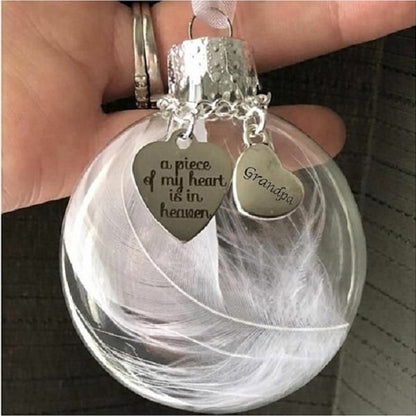 🔥LAST DAY 49% OFF - A Piece of My Heart Is In Heaven Memorial Ornament