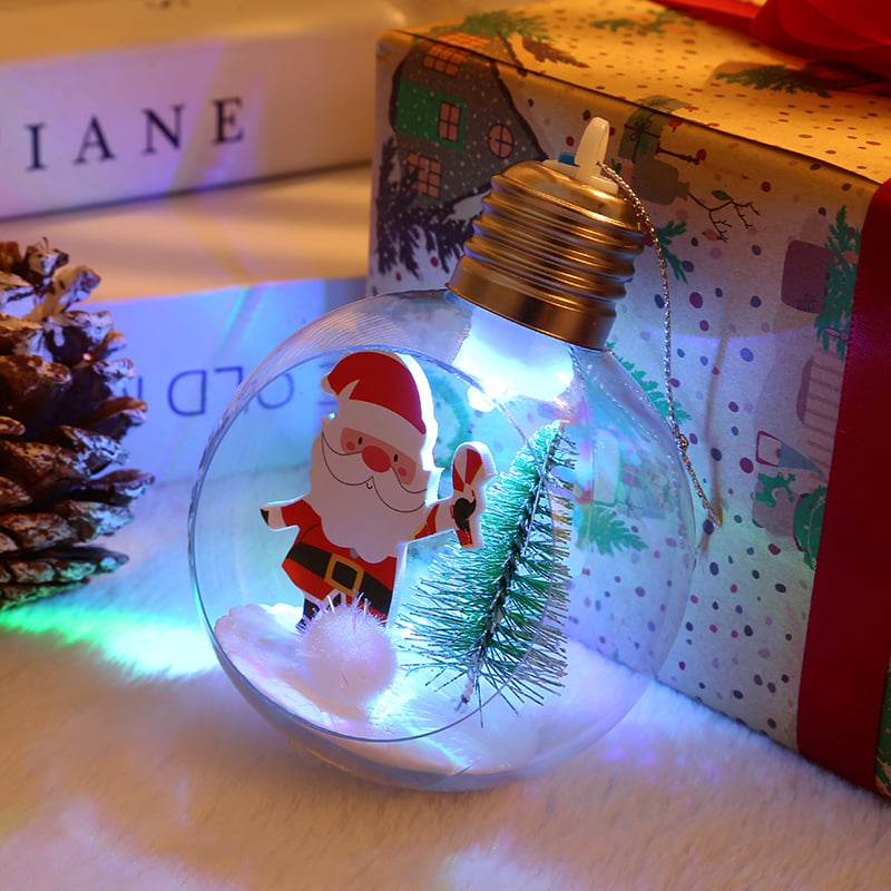 🎄Last Day 49% OFF - 🎅Christmas Tree Decoration Glow Balls