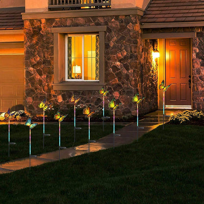 🔥Last Day Promotion 50% OFF🔥 - Solar Garden Butterfly Lights Outdoor Decor
