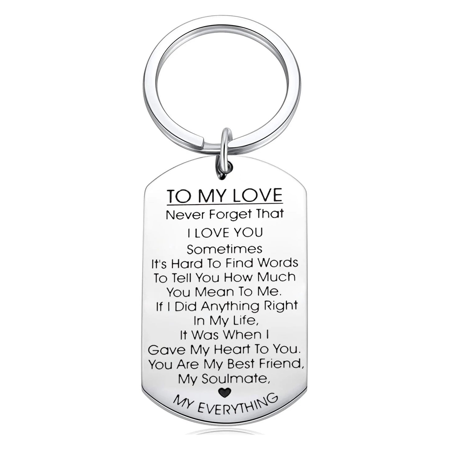 LAST DAY 49% OFF⇝💓 'To My Love' Keychain